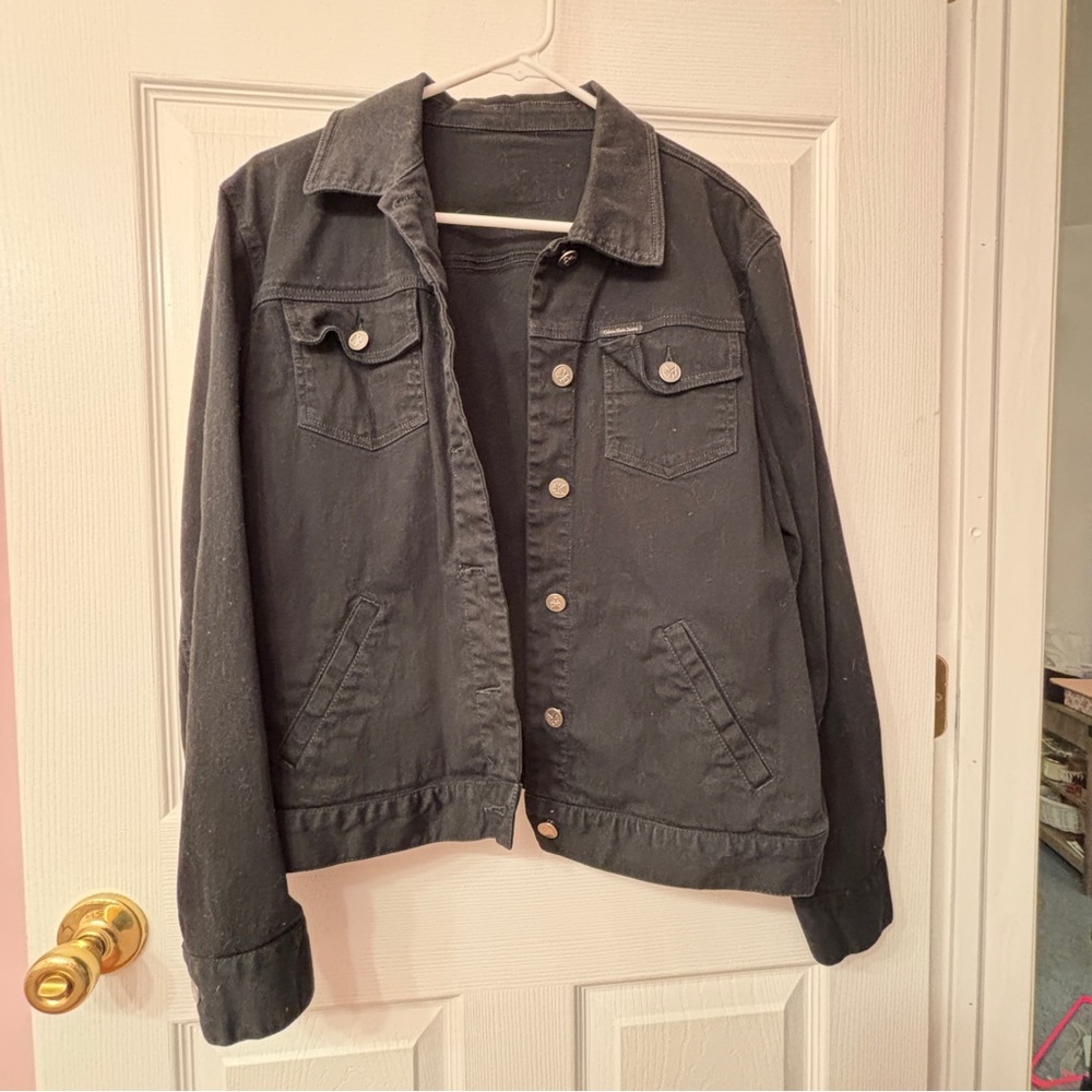 Calvin Klein Black Denim Jacket